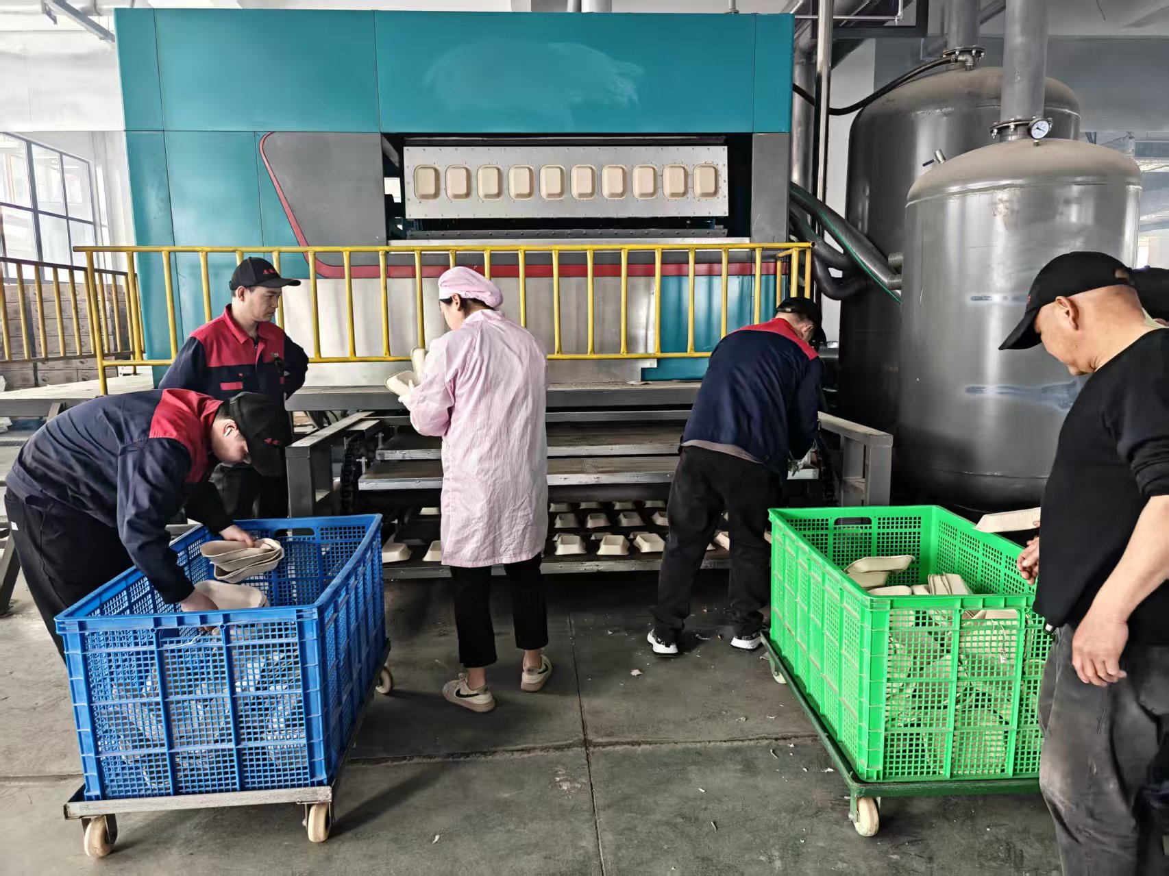 6-8餐盘纸浆模塑设备